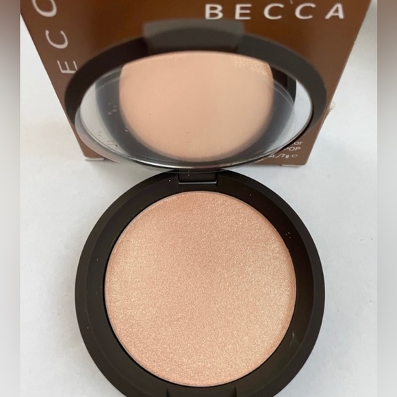 Smashbox x BECCA Shimmering Skin Perfector Pressed -CHAMPAGNE POP *NWOB - Picture 3 of 13